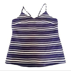 NWT Banana Republic Striped Swing Tank Top Size Small
